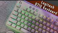 Logitech G715 TKL Wireless Mechanical White Gaming Keyboard Unboxing