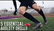 5 Essential Speed and Agility Drills | Increase Your Speed and Change of Direction