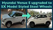 First on Youtube💥 Venue S 15” Steel Wheels Upgraded to Hyundai Genuine💯 16” Styled Steel Wheels🔥