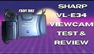 [Review] Sharp VL-E34U VIEWCAM From 1992