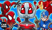 WHAT IF ANT-MAN DID THIS TO THE AVENGERS【Marvel Superheroes Parody】