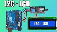 MODULO I2C PARA PANTALLAS LCD (display 16x2) + CODIGO ARDUINO + CONEXIONES|| BIEN EXPLICADO