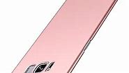 Phone Case for Samsung Galaxy S8 Slim Protective Galaxy S8 Case [Guard from Shock/Scratch/Slip/Fingerprint] [Utra Thin] [Matte Finish] Durable PC Hard Cover for Galaxy S8(Pink)