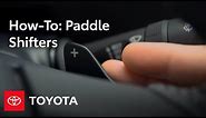 2014 Corolla How-To: Paddle Shifters | Toyota