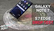 Galaxy Note 7 vs. Galaxy S7 Edge