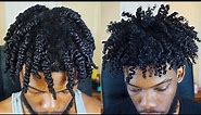 Easy Twist Out Men pt 2! Two Strand Twist & Twist Out For Men