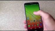 LG G2 - How to turn on/off the flashlight