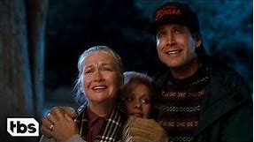 National Lampoon's Christmas Vacation: The Griswold's Christmas Light Fiasco (Clip) | TBS