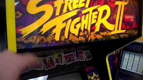 Street Fighter II : the World Warrior Arcade Game ! Gameplay, Artwork, Cabinet Video
