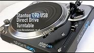 Stanton T.92 USB & Line Output Turntable Unboxing and Review | PMT