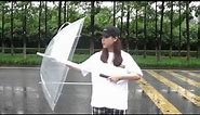 clear umbrella with light factory,supplier and wholesale-Superain Umbrella