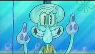 Squidward Smiling at the Inside of Krusty Krabs for 10 Hours