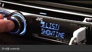 JVC KD-R720 Car Receiver Display and Controls Demo | Crutchfield Video