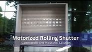Automatic rolling shutter | Remote control rolling shutter | Motorised Rolling Shutter