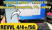 T-Mobile REVVL 4/4+/5G: How to Transfer Photos & Videos to Windows Computer, PC, Laptop w/ Cable