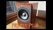 Infinity Primus PS-8 subwoofer - Pure Bass Test in 4k