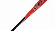 PSG 34" Pro-Grade Pro Maple Baseball Bat - Model: C271 - Size: 34" - Barrel Diameter: 2 1/2" - Weight: 32 oz for Proffesional Players & Leagues - Color: Red & Black