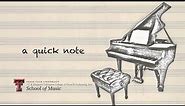 What Kind Of Instrument Is The Piano? | A Quick Note