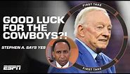 'OH PLEASE, LUCK!' - Stephen A. knows the reason why the Cowboys lead the NFC East ☘️ | First Take