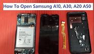 How To Open Samsung A10, Disassemble Samsung Galaxy A10