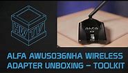 ALFA AWUS036NHA Wireless Adapter Unboxing – Toolkit
