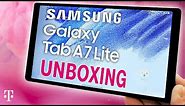Samsung Galaxy Tab A7 Lite Unboxing | T-Mobile