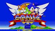 Sonic 2 Title Screen [1080p Upscale Test]