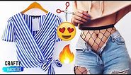 Easy Ways To Make Summer Clothes | DIY Clothing Hacks | Girl Hacks