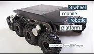 8 wheel robotic platform
