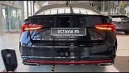 Skoda Octavia RS 2022 - FIRST LOOK exterior & interior (Magic Black)