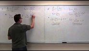 Calculus 2 Lecture 9.5: Showing Convergence With the Alternating Series Test, Finding Error of Sums