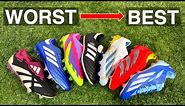 RANKING ALL 2024 Adidas football boots from WORST to BEST
