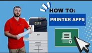 How to quickly use the Xerox® Scan with Print App (step by step)