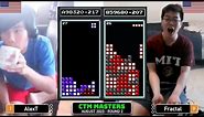 WHAT A MATCH! Alex T, Fractal | Rd 2 | Classic Tetris Monthly Masters