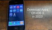 How to Install Apps on iOS 3 in 2022