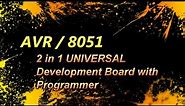8051_ AVR_ 2IN1 Programming & Development board