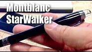Montblanc StarWalker Resin Fineliner Midnight Black Pen Writing Instrument (105656) review