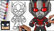 How To Draw Ant Man Easy