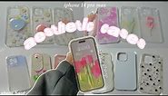 🌿📦 unboxing iphone 14 pro max cases // cheap + cute cases from SHEIN ☁️ unboxing haul