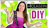 DIY: How to Make a Beauty Queen Sash for Pageants / Prom