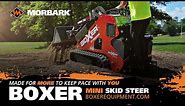 Boxer Equipment 600HD & 700HDX Mini Skid Steer Features Walk-Around