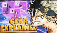 COMPLETE GEAR GUIDE FOR BEGINNERS! (Black Clover Mobile)
