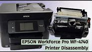 Taking Apart EPSON WF-4740 Printer to Repair or For Parts