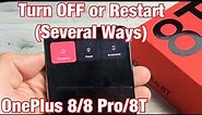OnePlus 8/8 Pro/8T: How to Turn OFF or Restart (Several Ways)