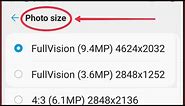 How To Select Photo size | Full Vision & Other Size Camera || LG Phones
