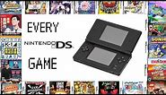 Every Single Nintendo DS Game Ever Made! (1839 GAMES!!)