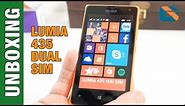 Microsoft Lumia 435 Dual Sim Smartphone Unboxing & First Look #Lumia