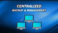 How to Centrally Create and Manage Backups for Multiple Computers in the LAN