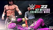 WWE 2K22 Showcase Mode : Part 1 | Rey Mysterio Jr vs Eddie Guerrero - WCW Cruiserweight Championship