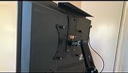 MOUNTING AN LG C2 42" OLED TV/ PC MONITOR ON A MONITOR ARM WITH LIGHT AND CAMERA BAR MOUNT